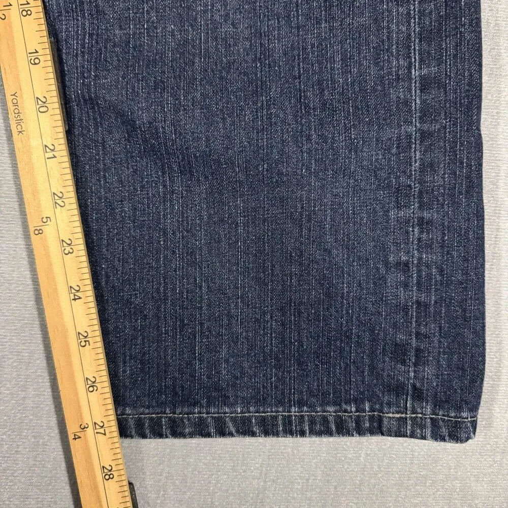 DIESEL Larkee Mens Jeans Dark Wash Denim Regular Straight Size W36 L27 *ALTERED*